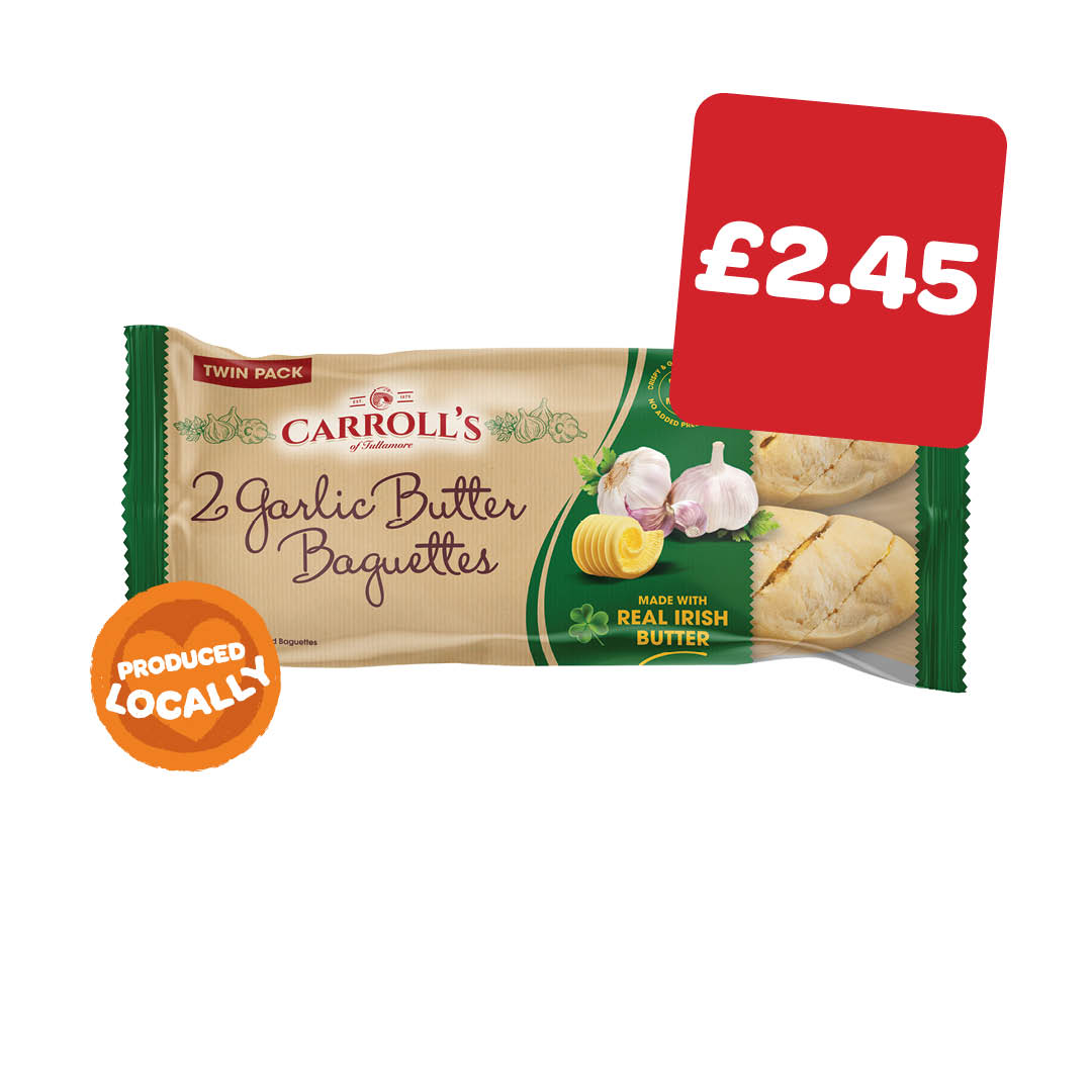 Carrolls Garlic Baguette Twin Pack