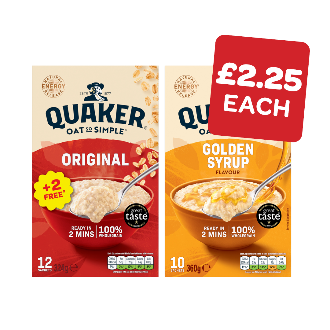Quaker Oat So Simple Sachets
