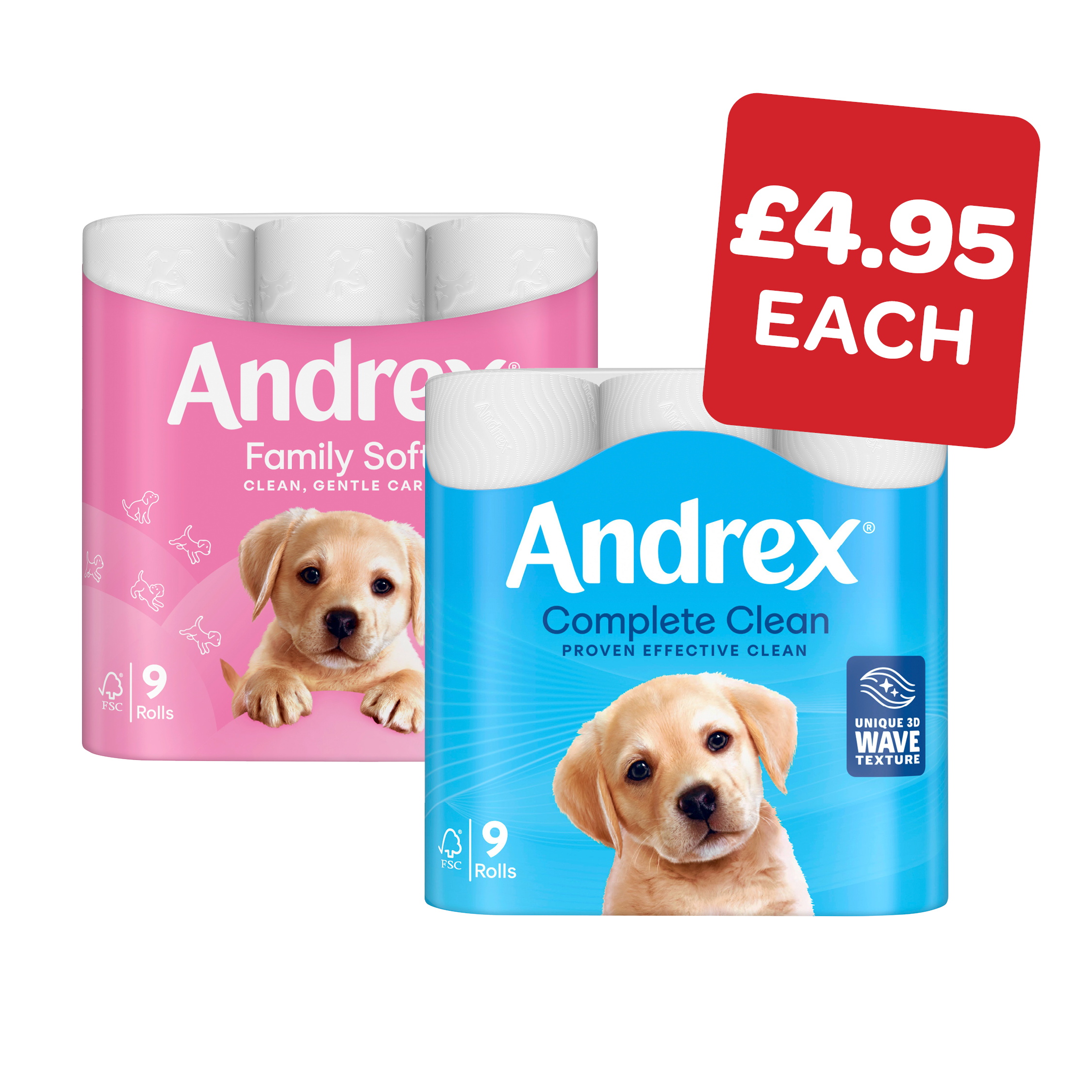 Andrex Quilts Complete / Family Soft