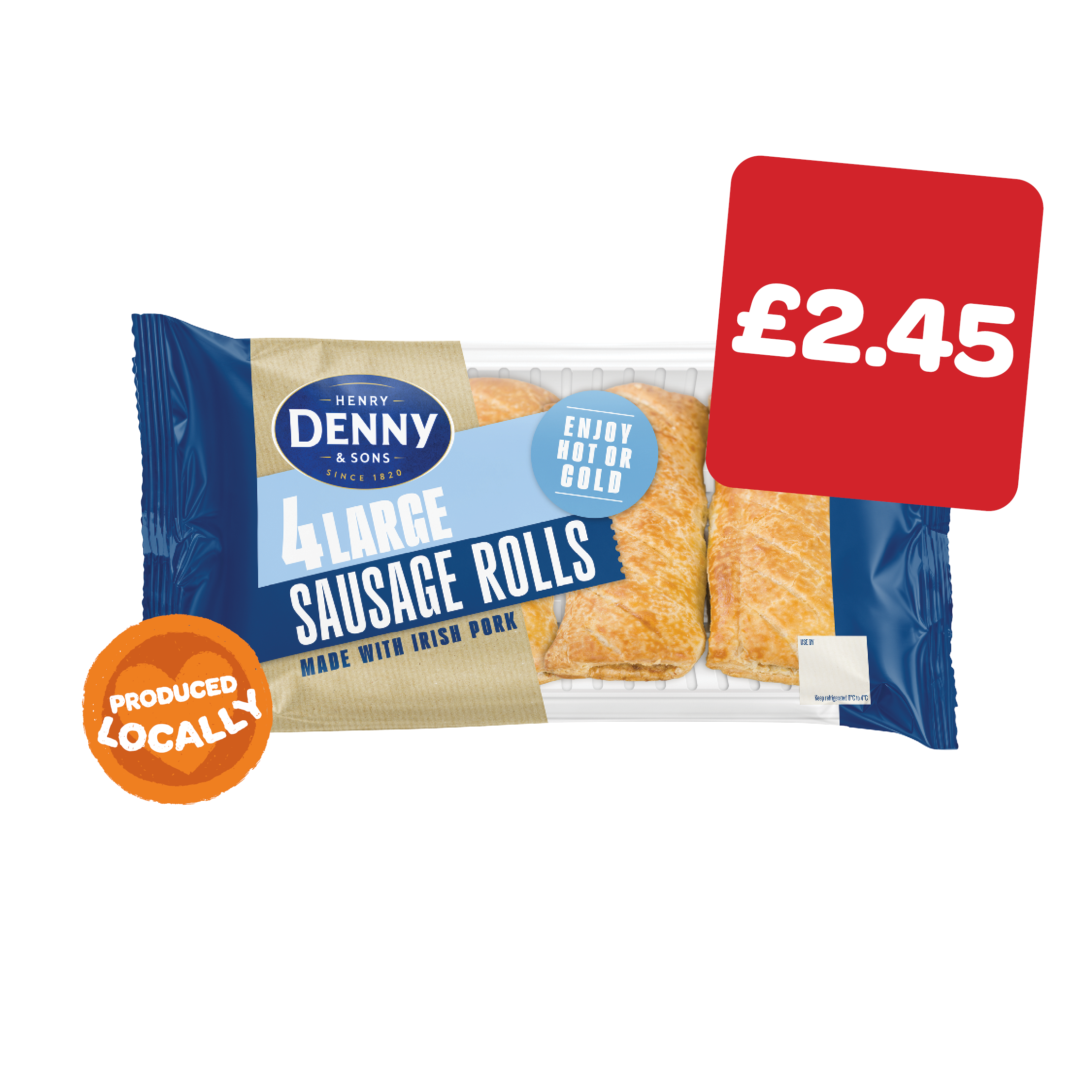 Denny Large Sausage Rolls