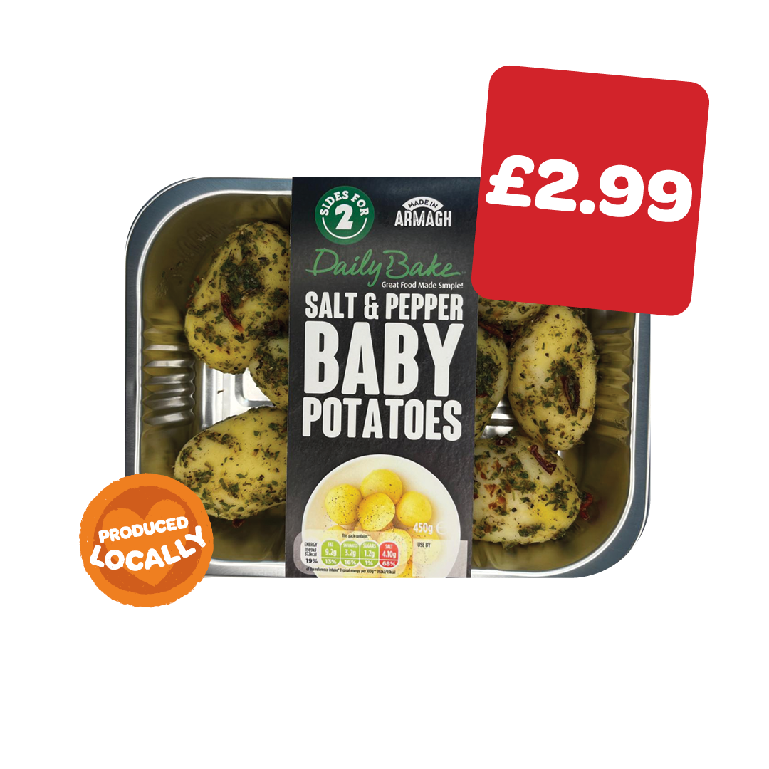 DailyBake Salt & Pepper  Baby Potatoes