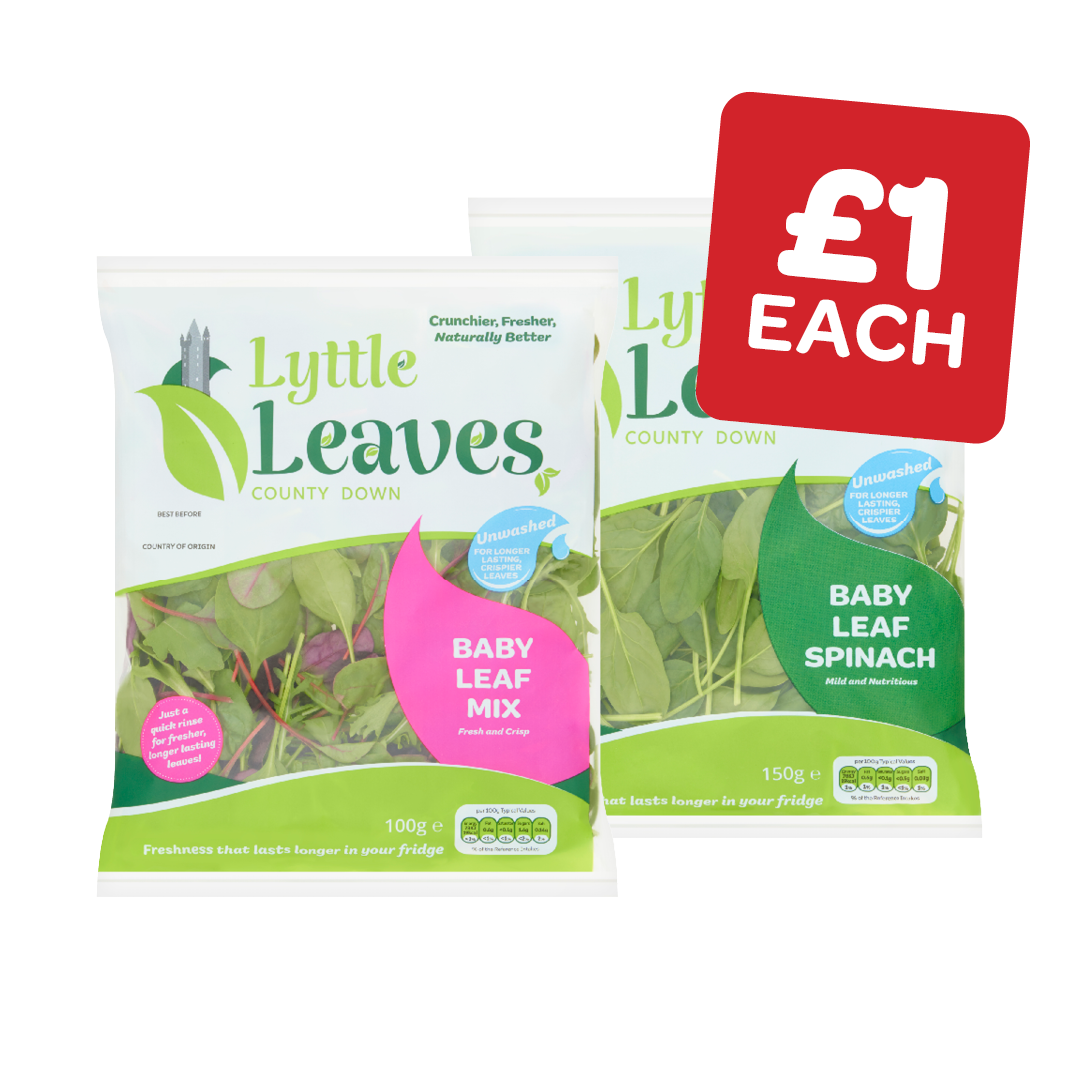 Lyttle Leaves Baby Leaf Salad/Baby Leaf Spinach