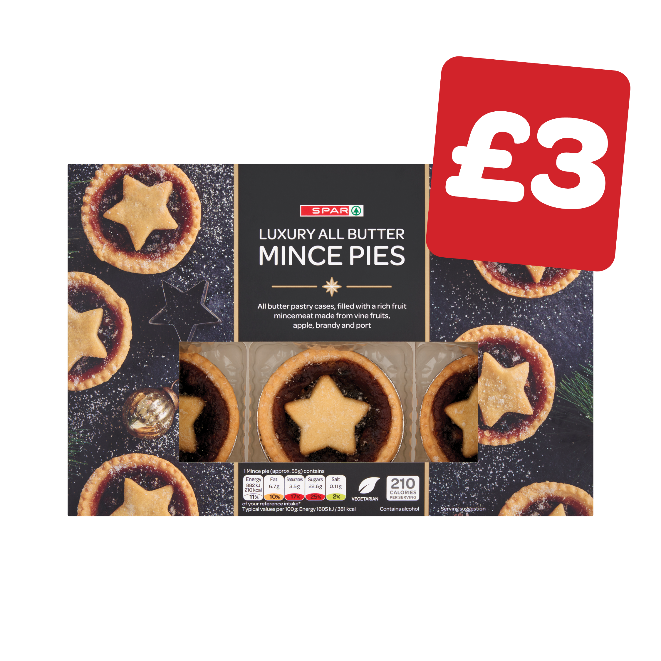 SPAR Luxury Mince Pies