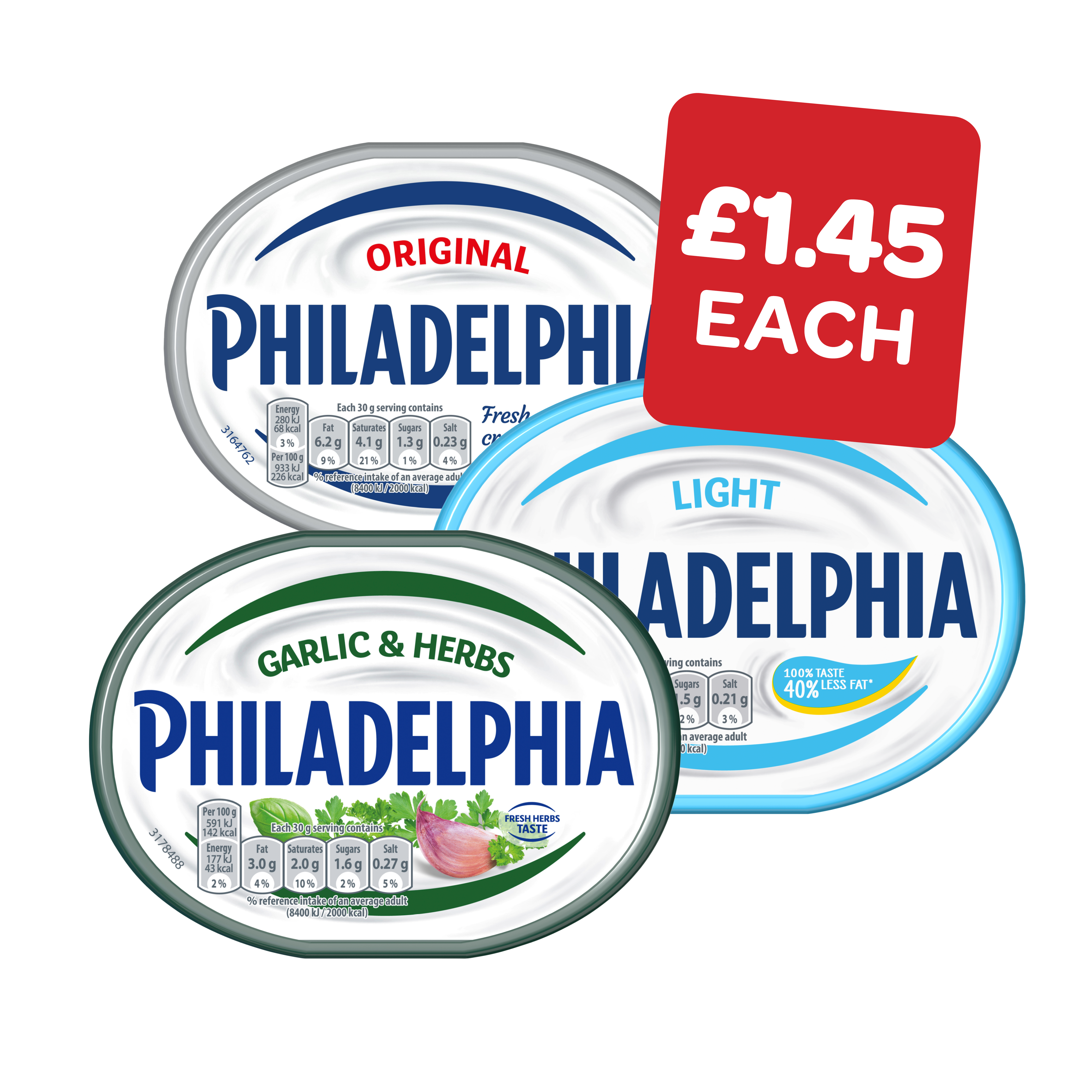 Philadelphia Soft Cheese