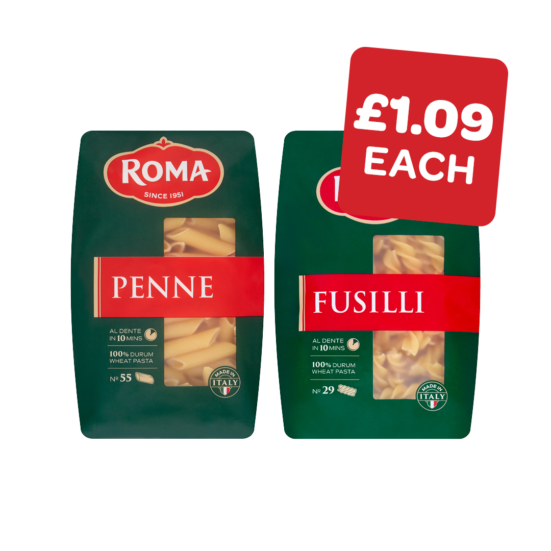 Roma Pasta Shapes
