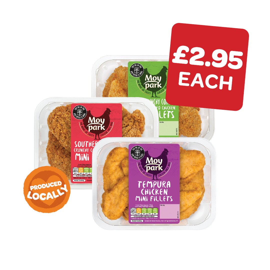 MoyPark Breaded / Southern Fried / Tempura Mini Fillets