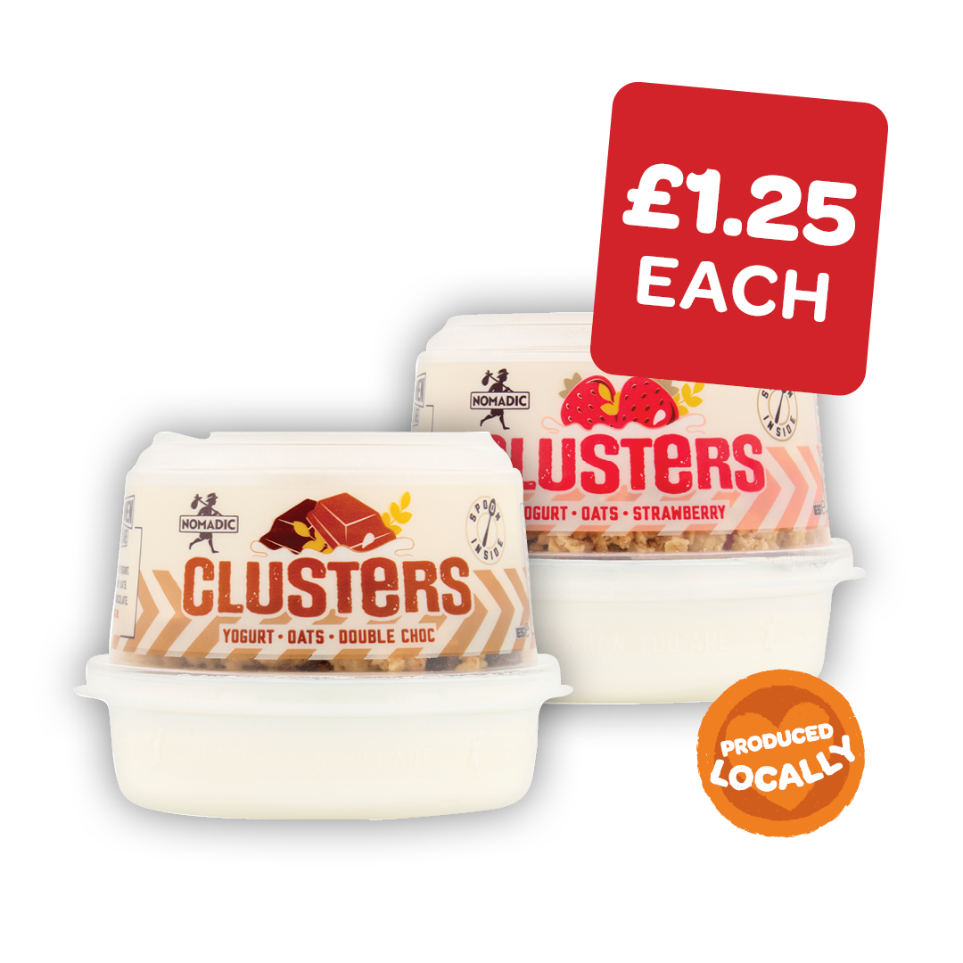 Nomadic Yoghurt & Oat Clusters