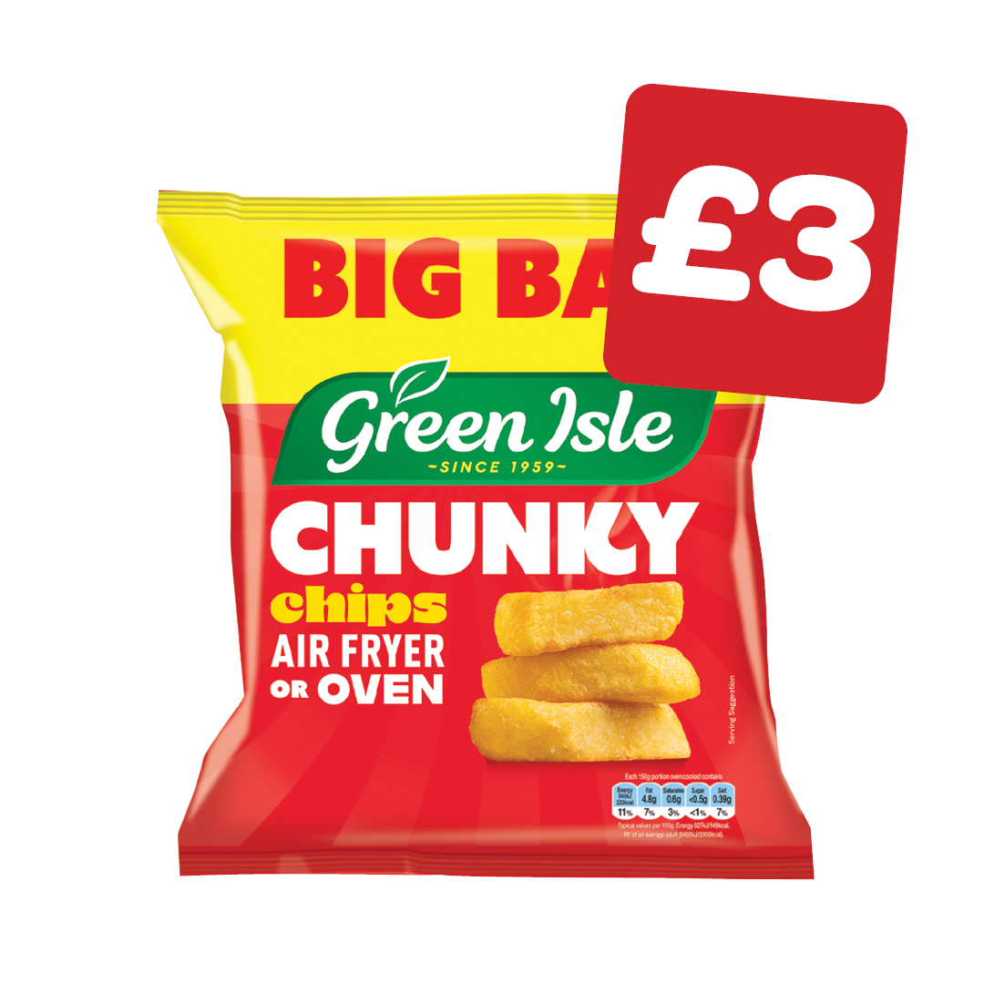 Green Isle Chunky Cut Oven Chips