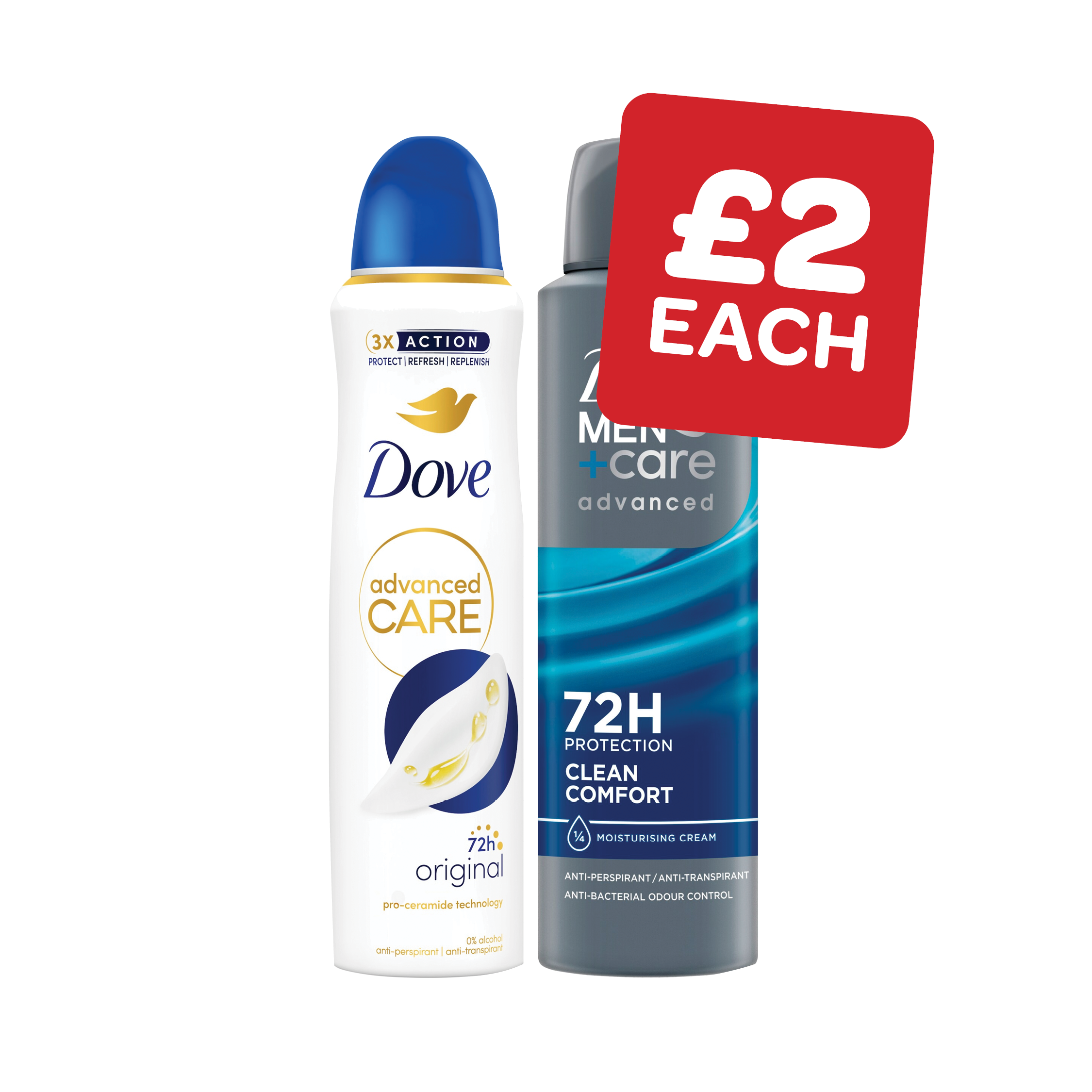 Dove Advanced Care Antiperspirant