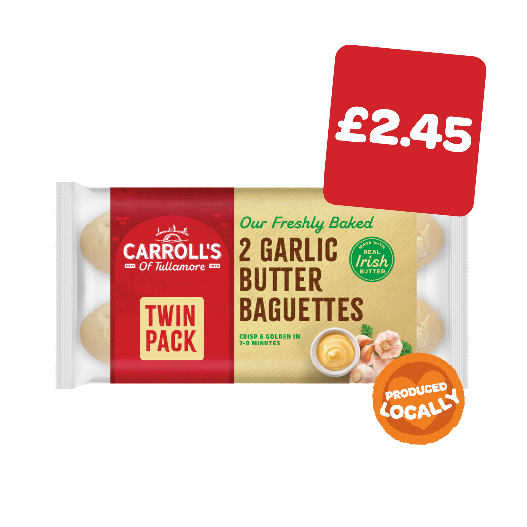 Carrolls Garlic Baguette Twin Pack