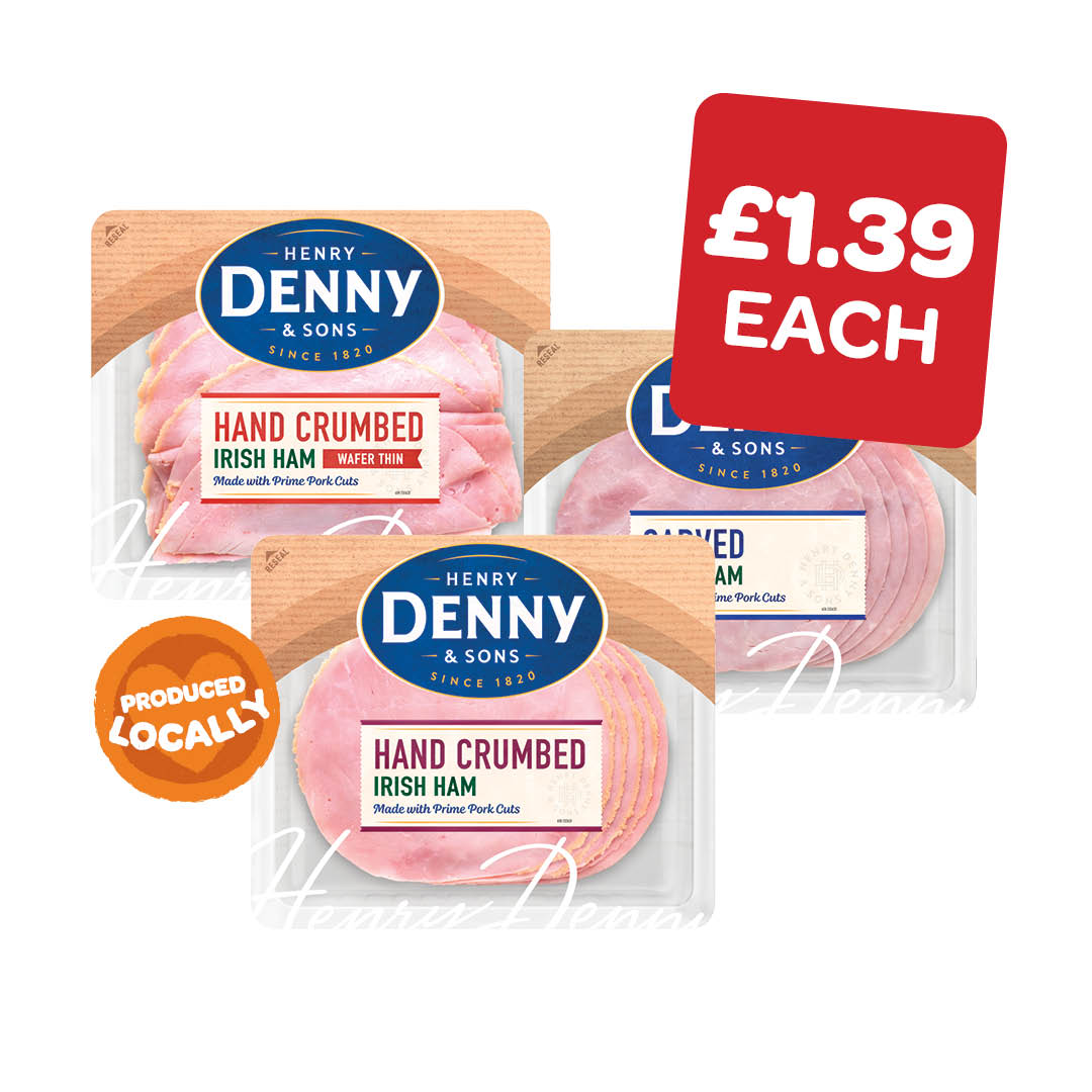 Denny Carved / Crumbed / Waferthin Cooked Ham