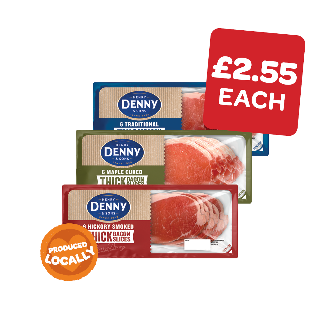 Denny Trad / Maple / Hickory Thick Cut Bacon