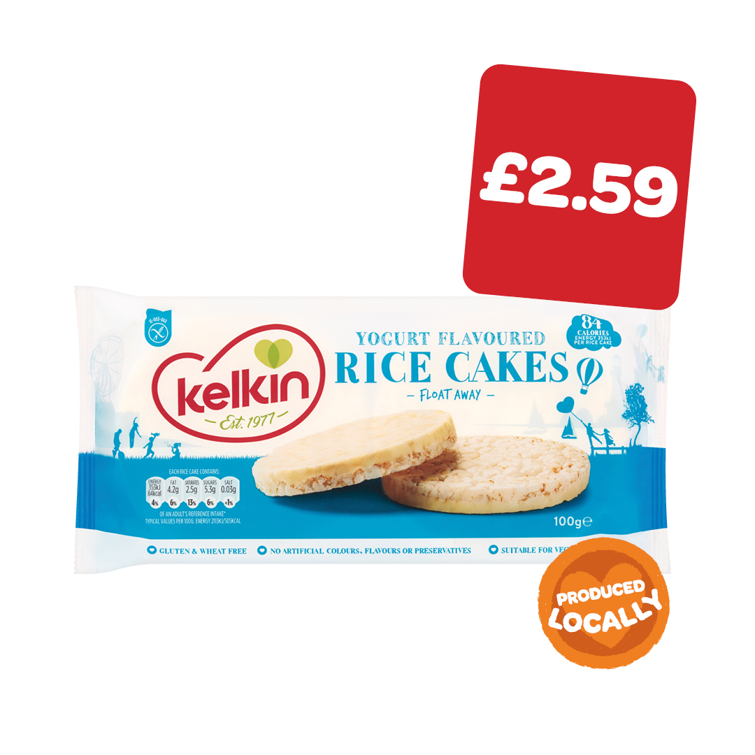 Kelkin Flavoured Rice Cakes