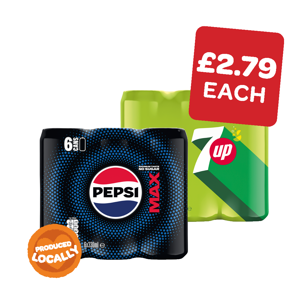 Pepsi / Club / 7UP 330ml