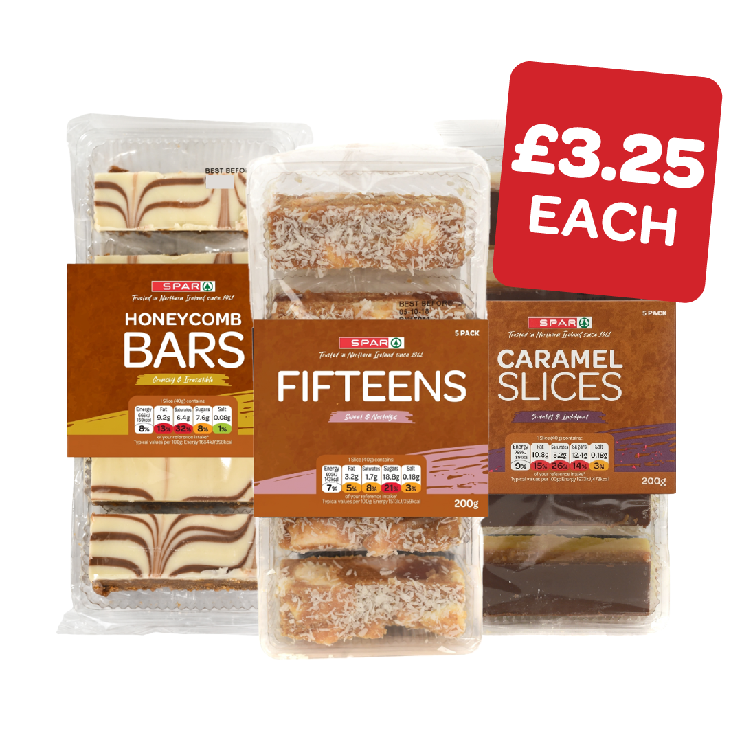 SPAR Traybake Slices