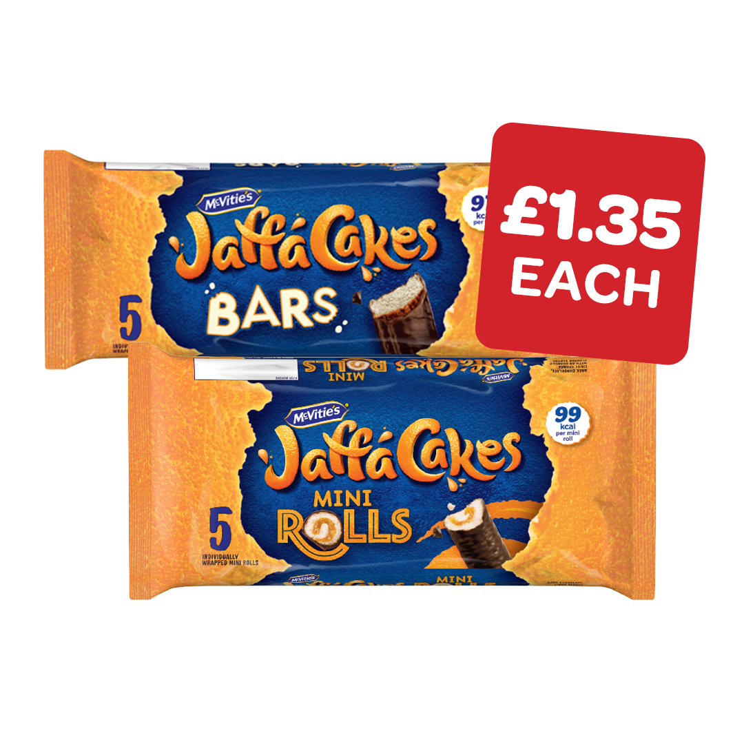 McVities Jaffa Cake Bars/ Mini Rolls