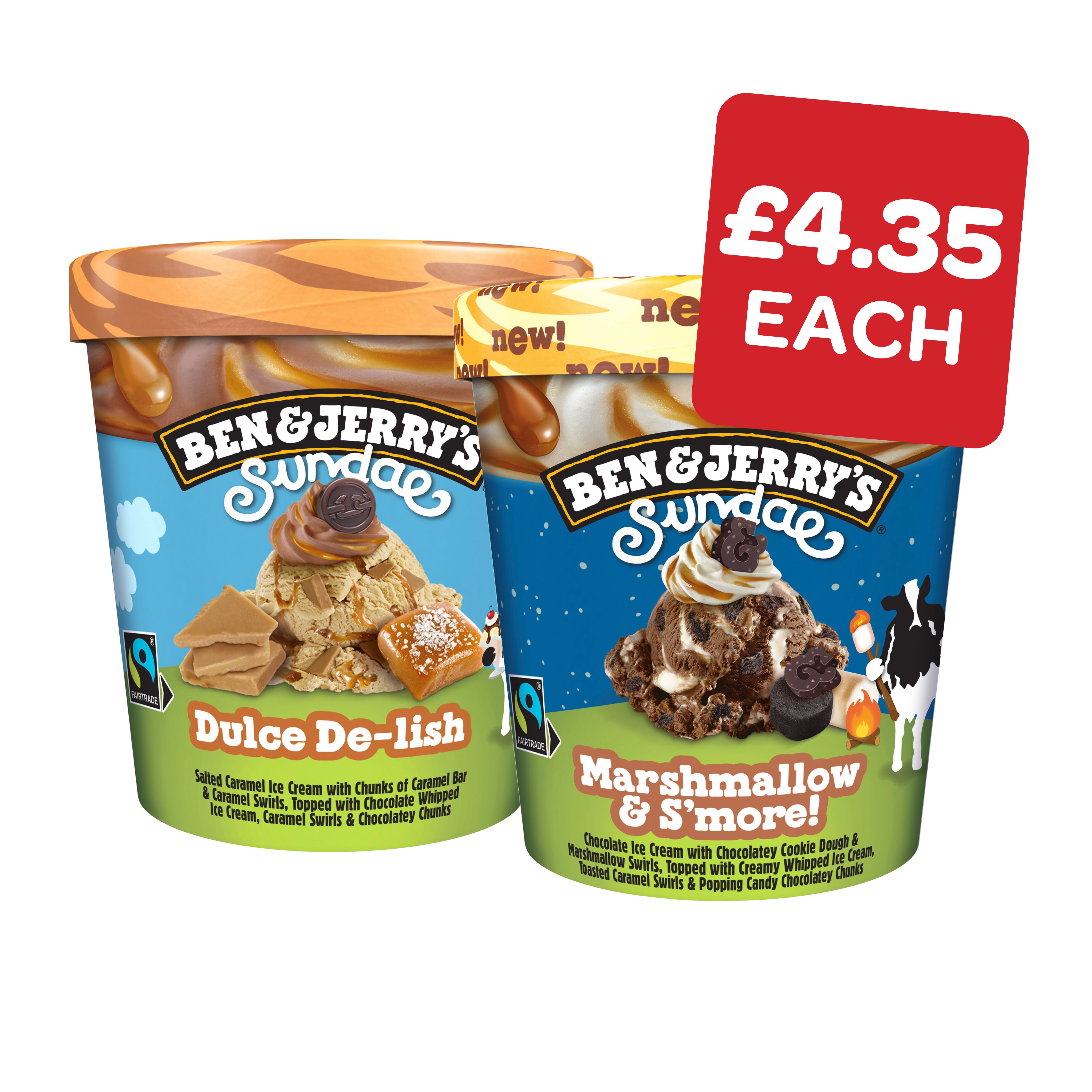 Ben & Jerrys Sundae