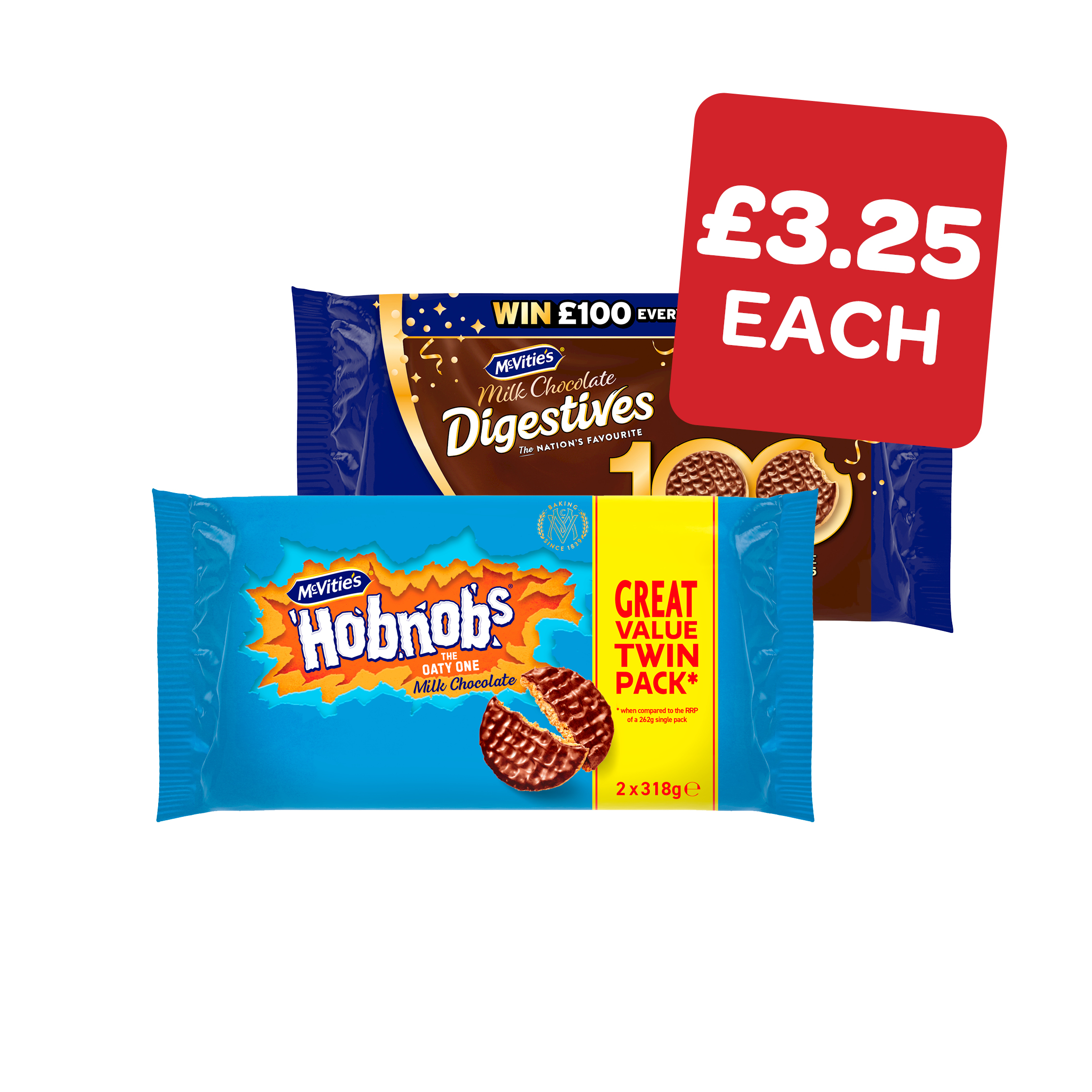 McVitie’s Chocolate Digestives / Hob Nobs