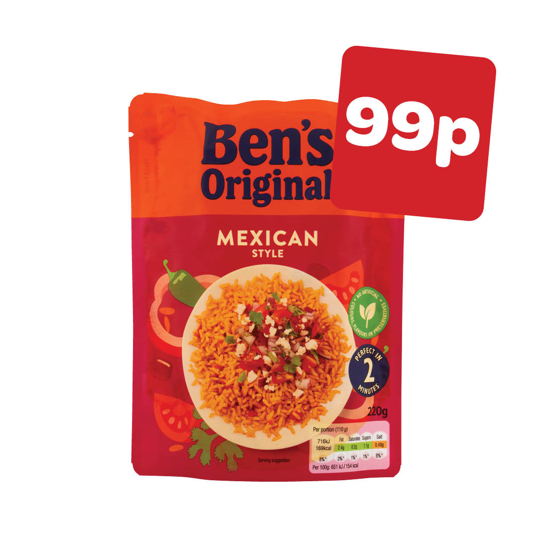 Bens Original Flavoured Rice
