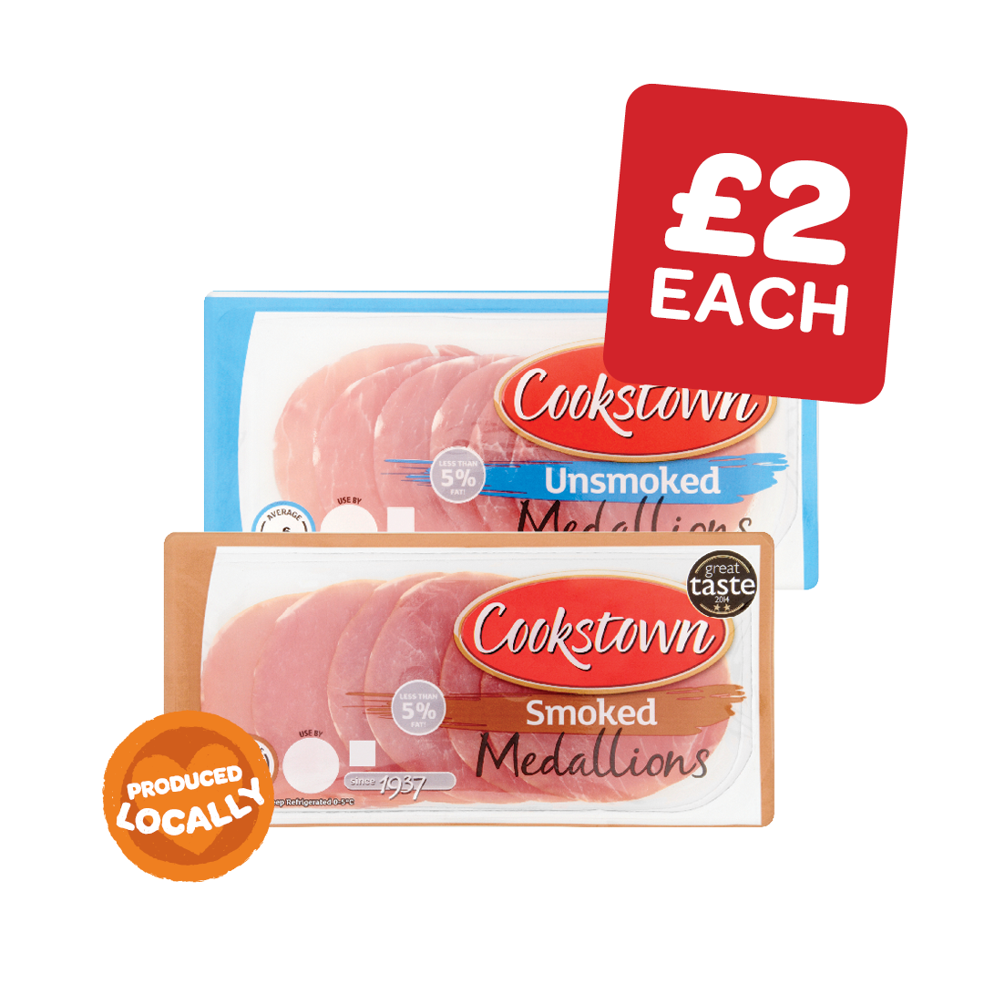 Cookstown Unsmoked / Smoked Medallions