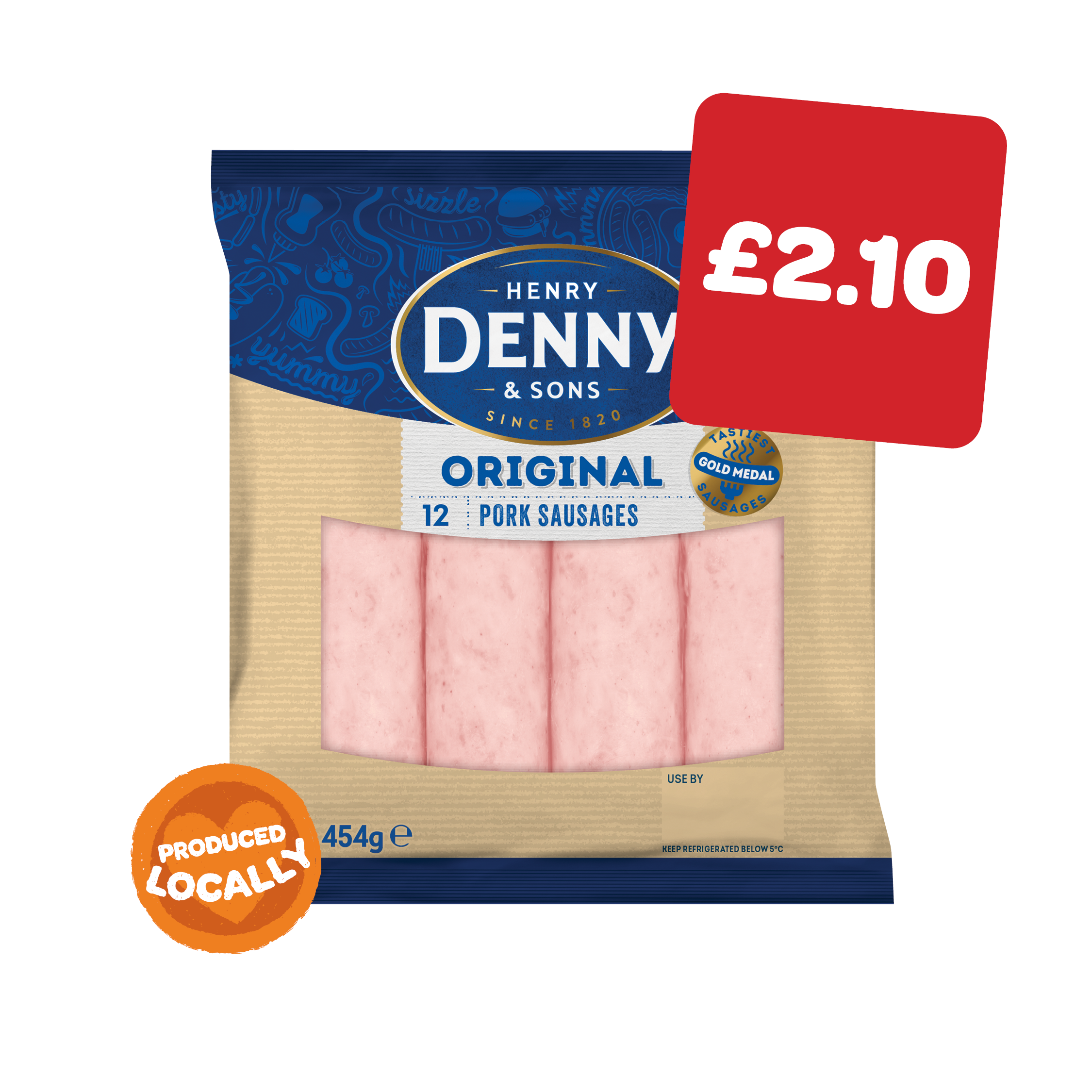 Denny Sausages 12 Pack