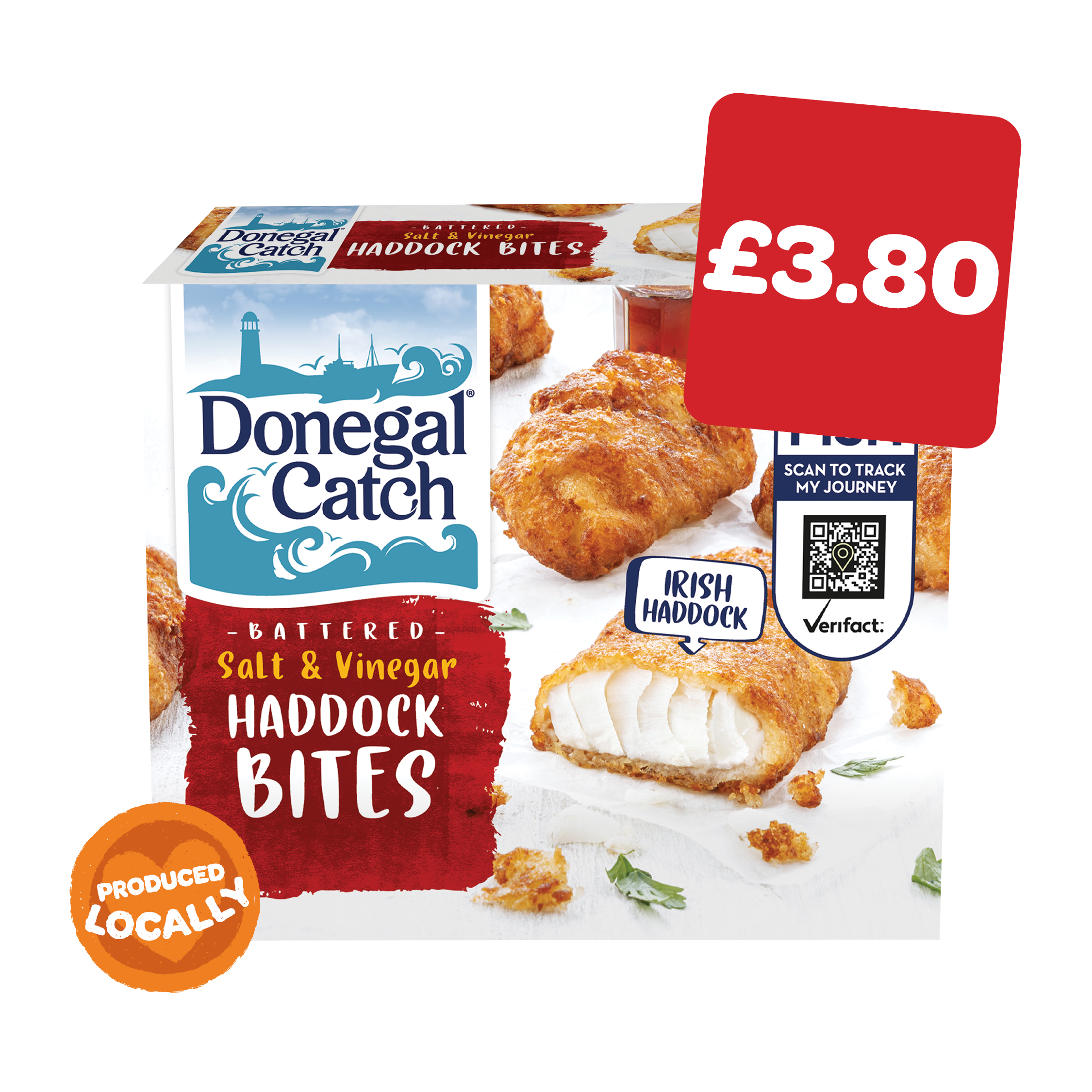 Donegal Catch Salt & Vinegar Haddock Bites