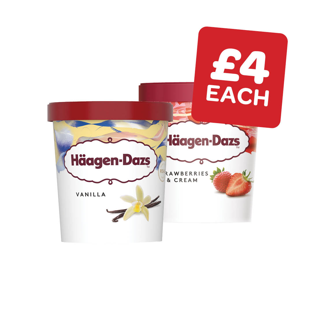 Haagen Dazs Tubs