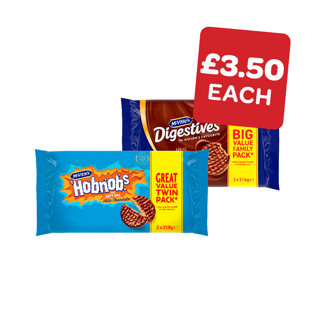 McVitie's Chocolate Digestives / Hob Nobs