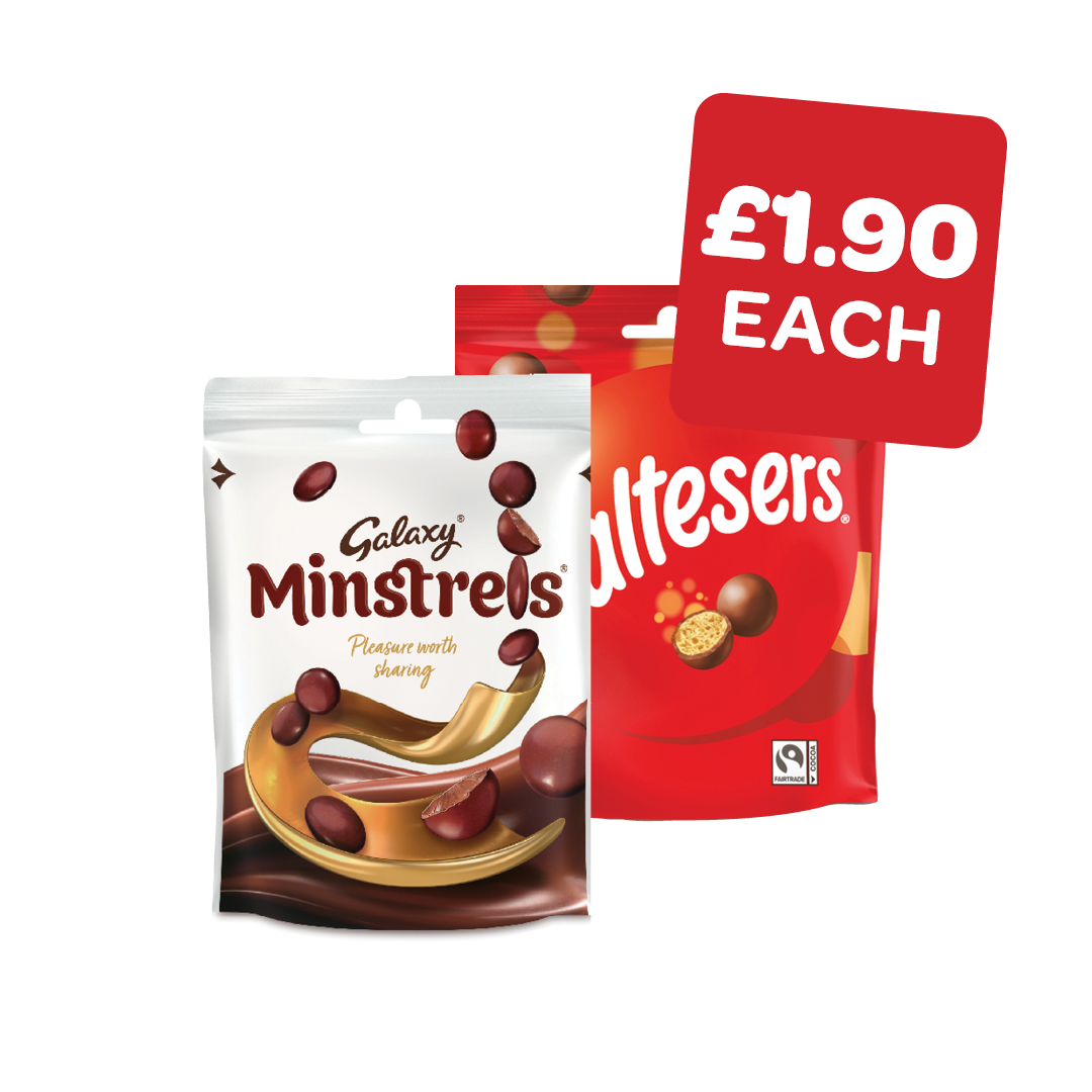 Galaxy Minstrels / Revels / Maltesers / M&M's Pouch