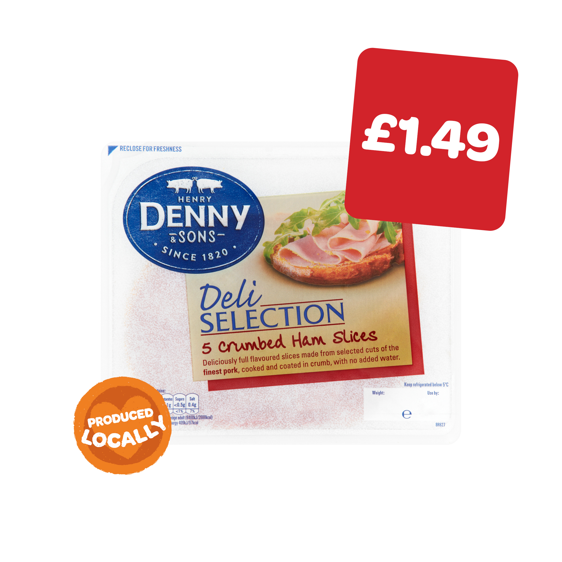 Denny Deli Select Cooked Ham