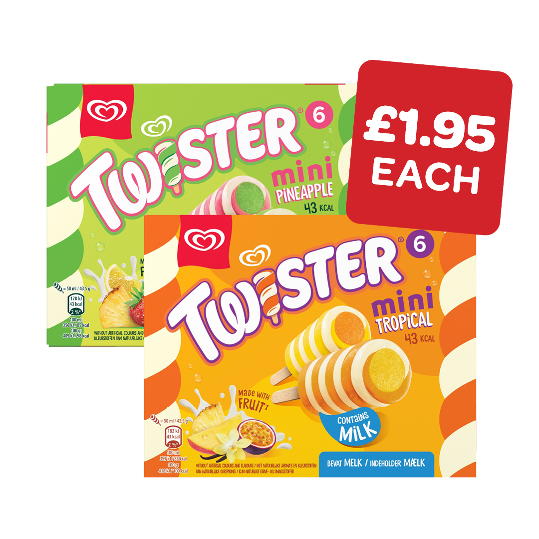 Twister Mini Tropical / Pineapple
