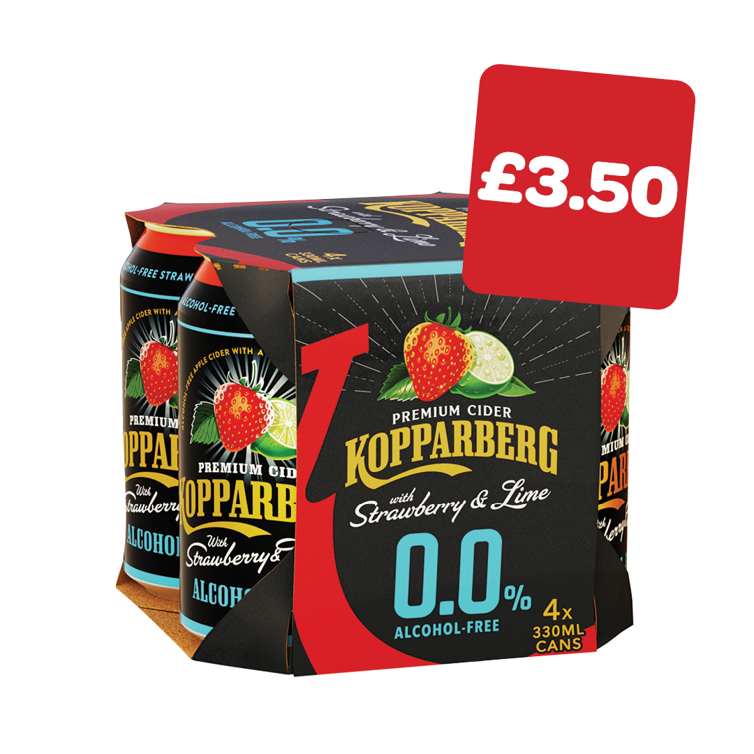 Kopparberg Strawberry & Lime 0.0%