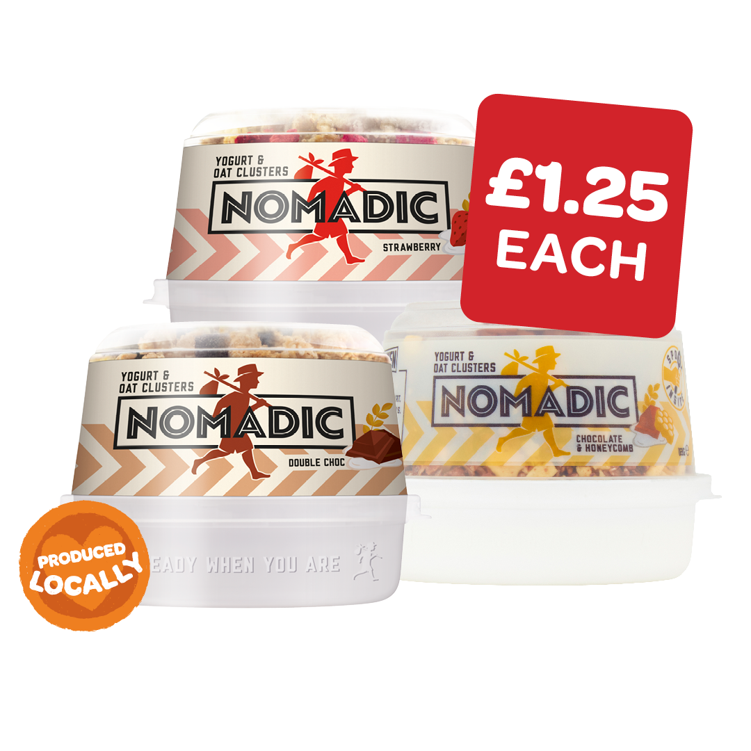 Nomadic Yoghurt & Oat Clusters