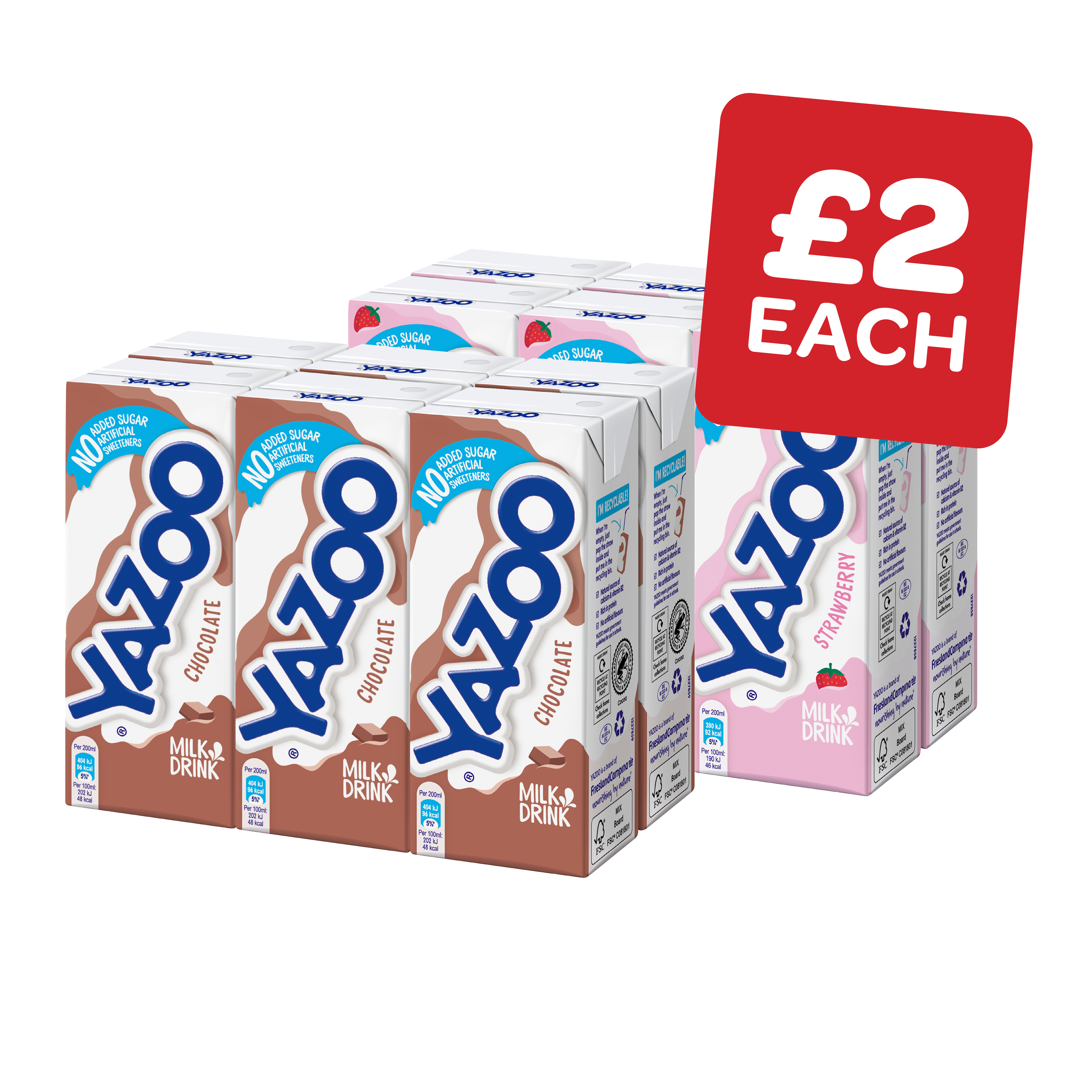Yazoo Kids Milkshake 200ml
