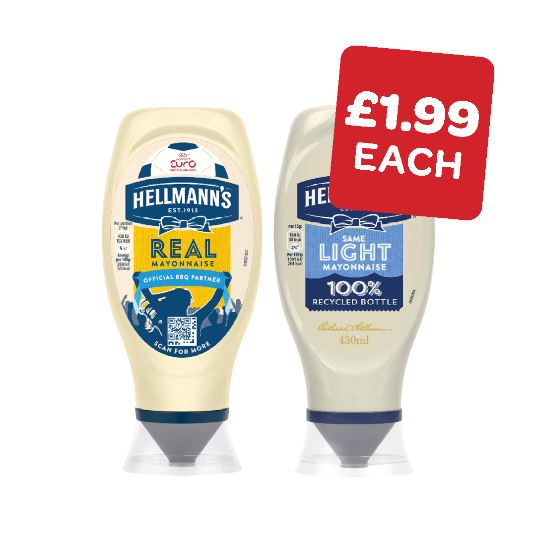 Hellmanns Squeezy Mayonnaise