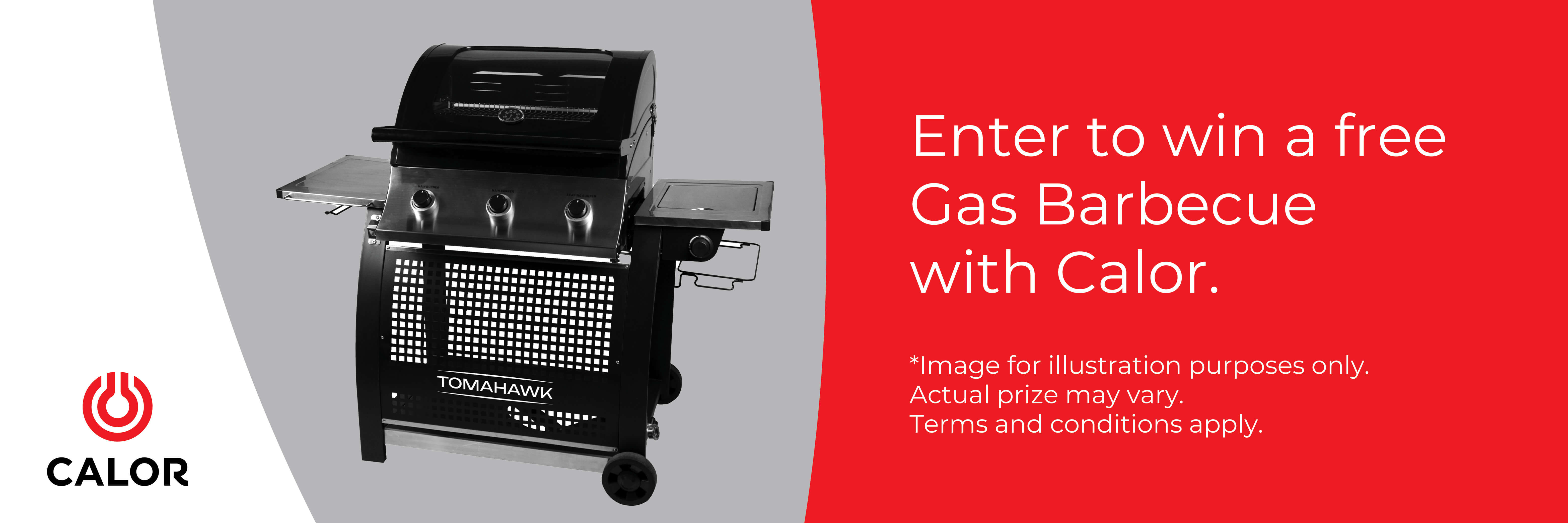 Win a Gas BBQ, courtesy of Calor!