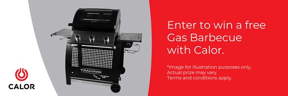 Win a Gas BBQ, courtesy of Calor!