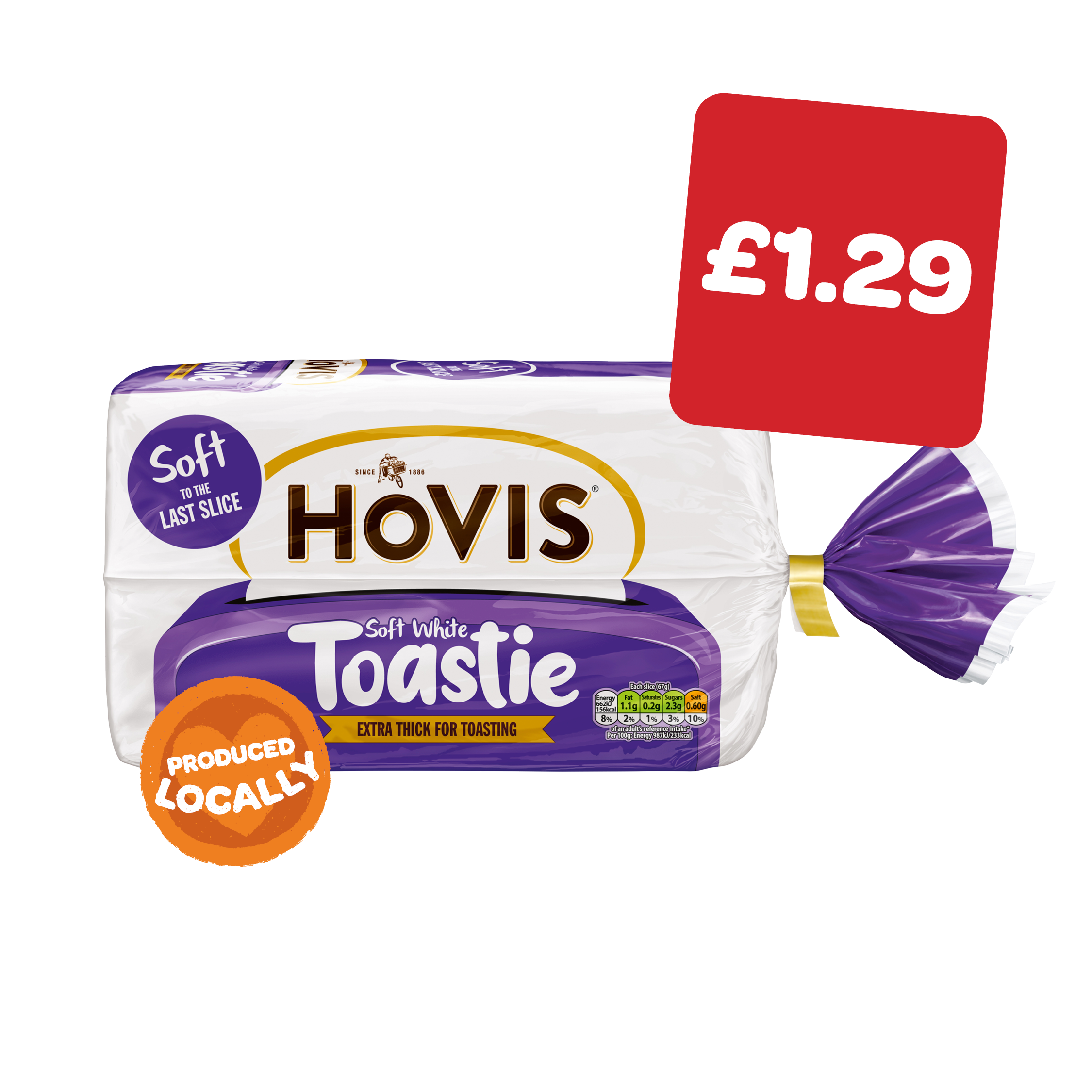 Hovis Soft White Toastie
