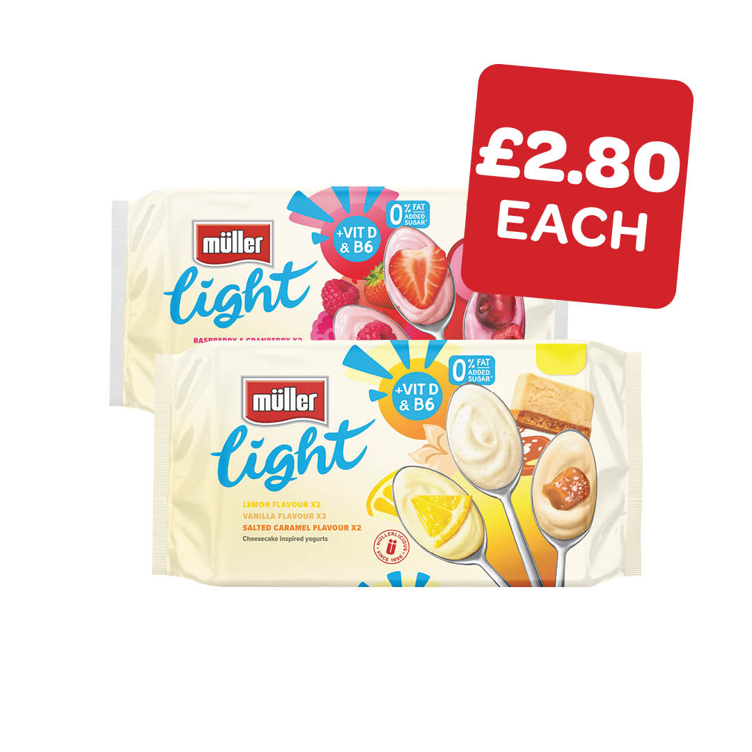 Mullerlight Yoghurts