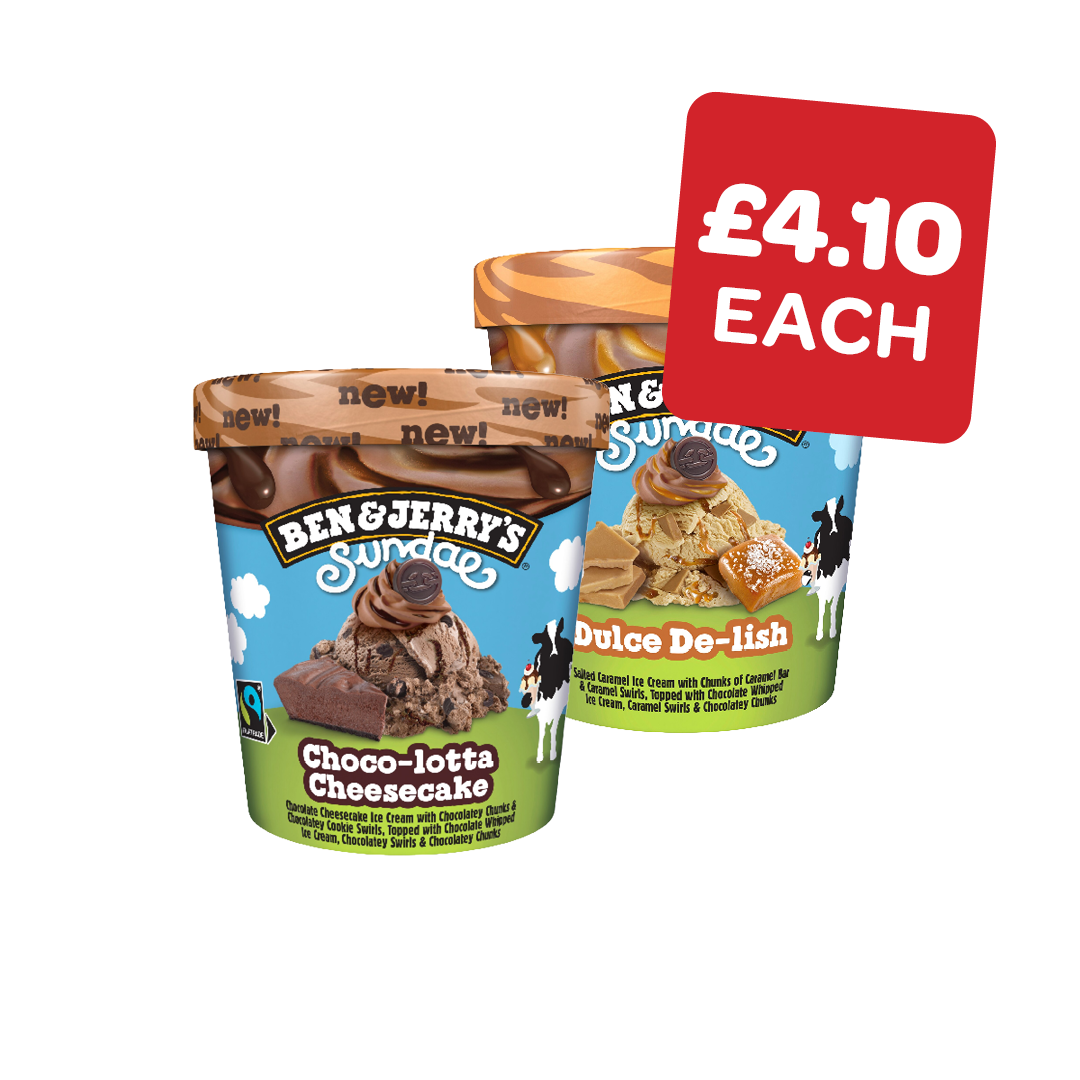 Ben & Jerrys Sundae