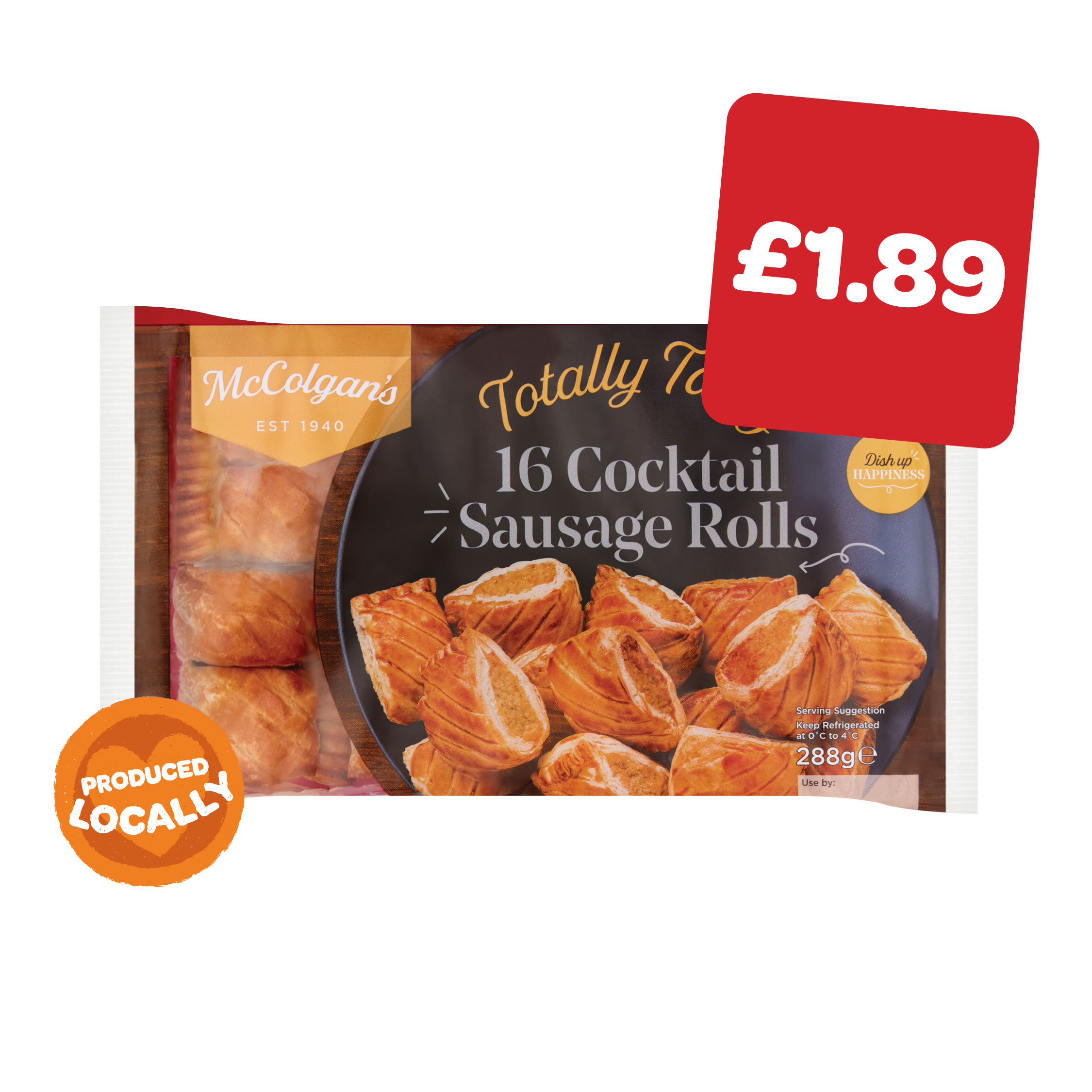 McColgans Cocktail Sausage Rolls