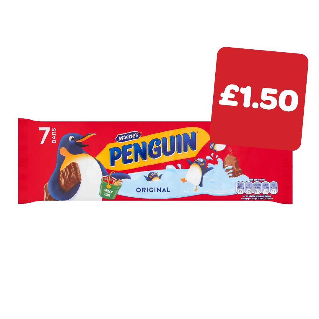 Mcvities Penguin Bars