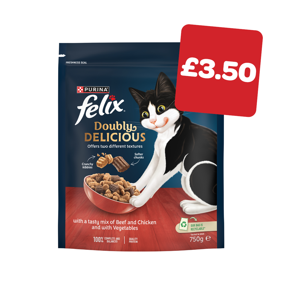 Felix Doubly Delicious Dry Cat Food