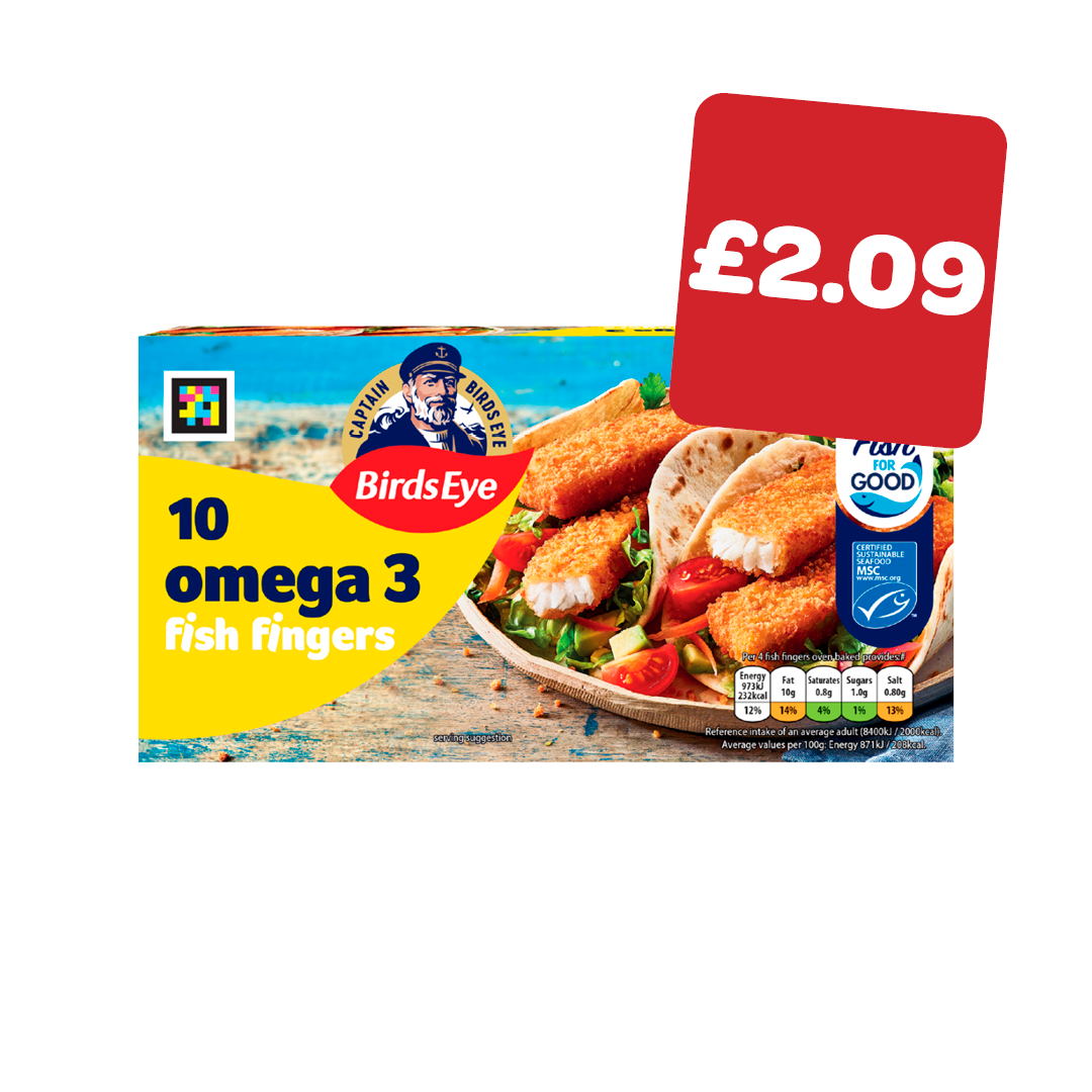 Birds Eye Omega 3 Fish Fingers