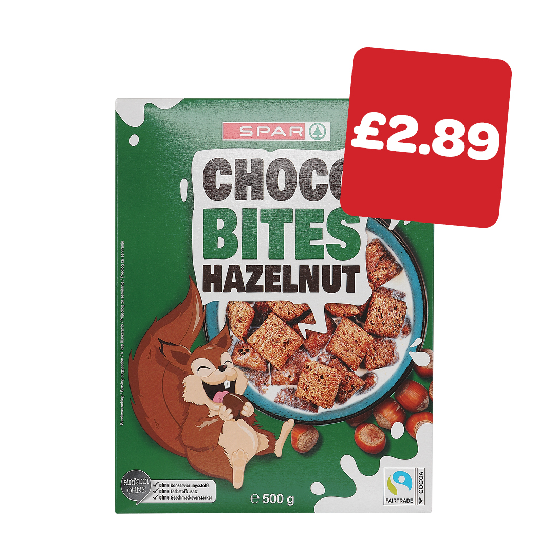 SPAR Hazelnut Bites