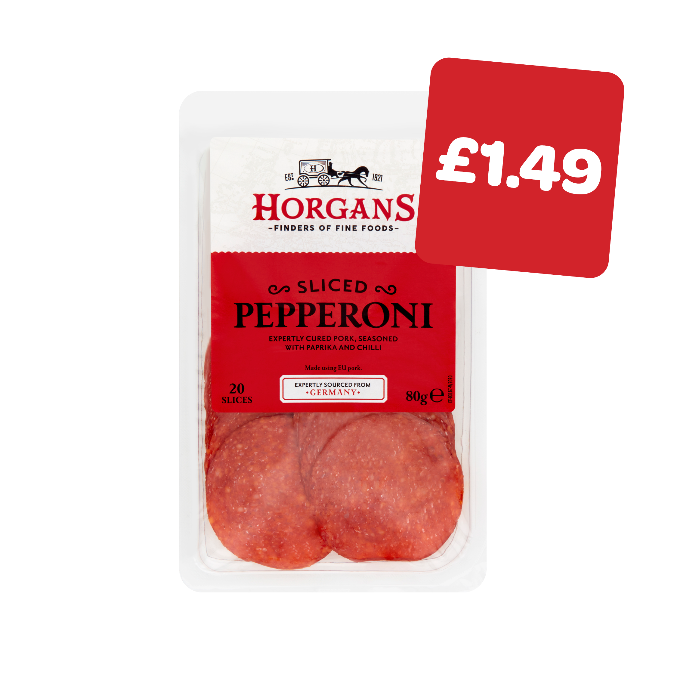 Horgans Sliced Pepperoni