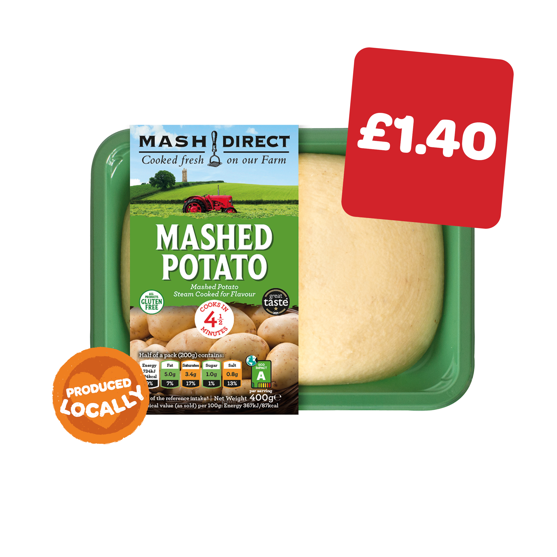 Mash Direct Mashed Potatoes