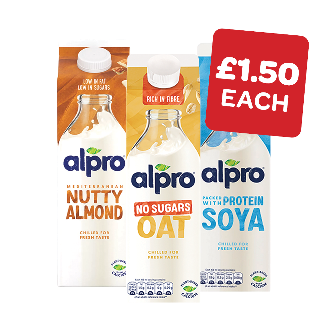 Alpro Fresh Drinks Range