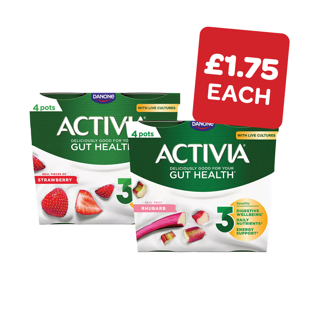 Activia Fruit Yoghurts 115g