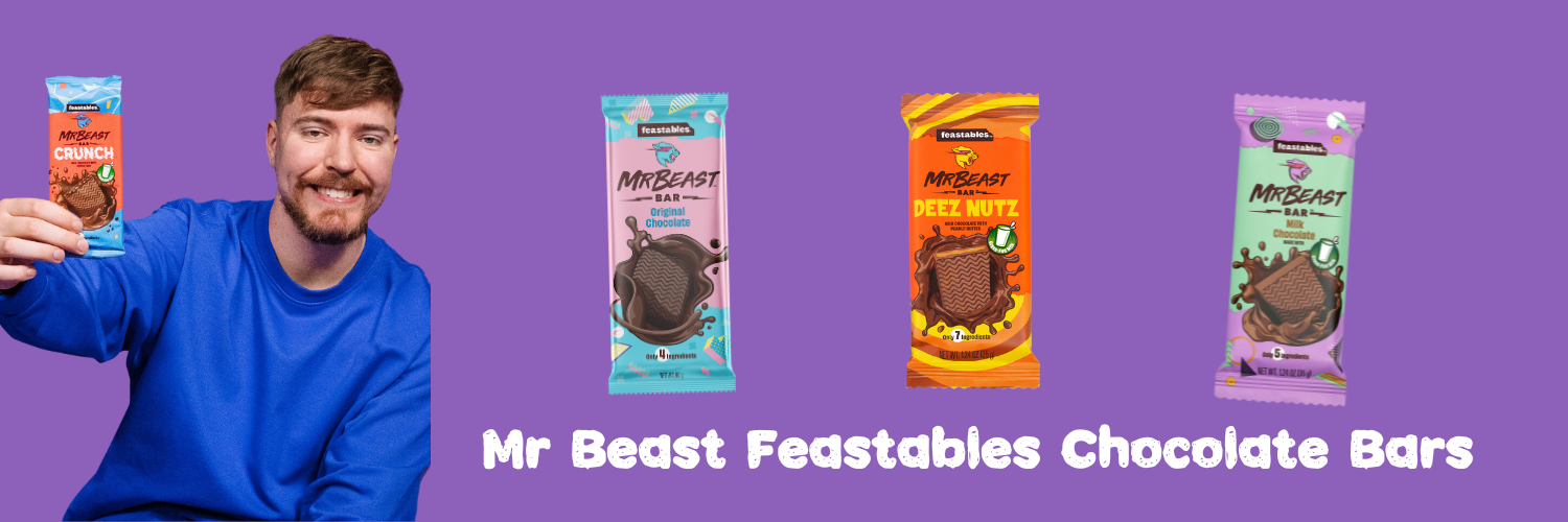 Mr Beast Feastables Chocolate at EUROSPAR NI